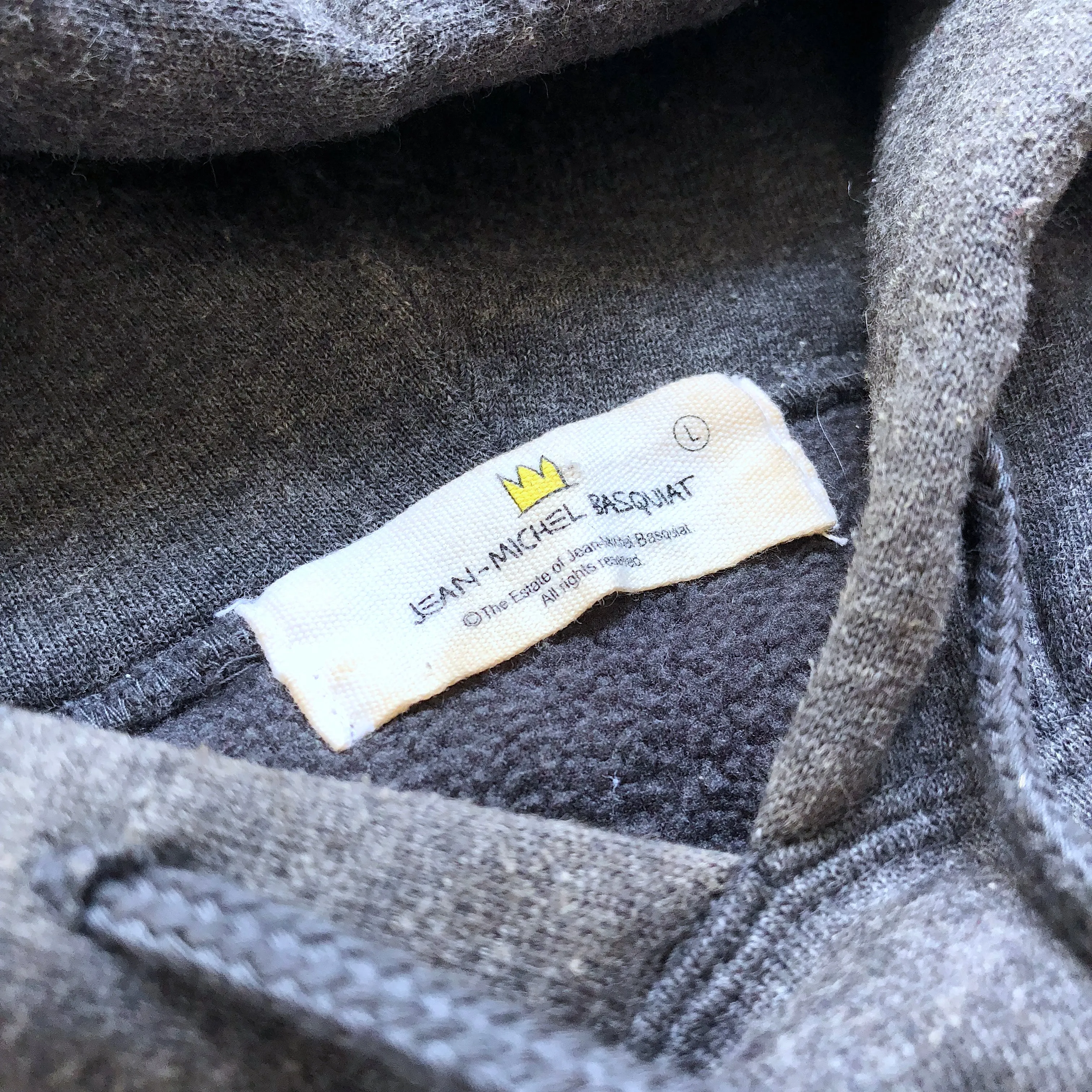 00's Japanese Basquiat 'King Pleasure' Hoodie