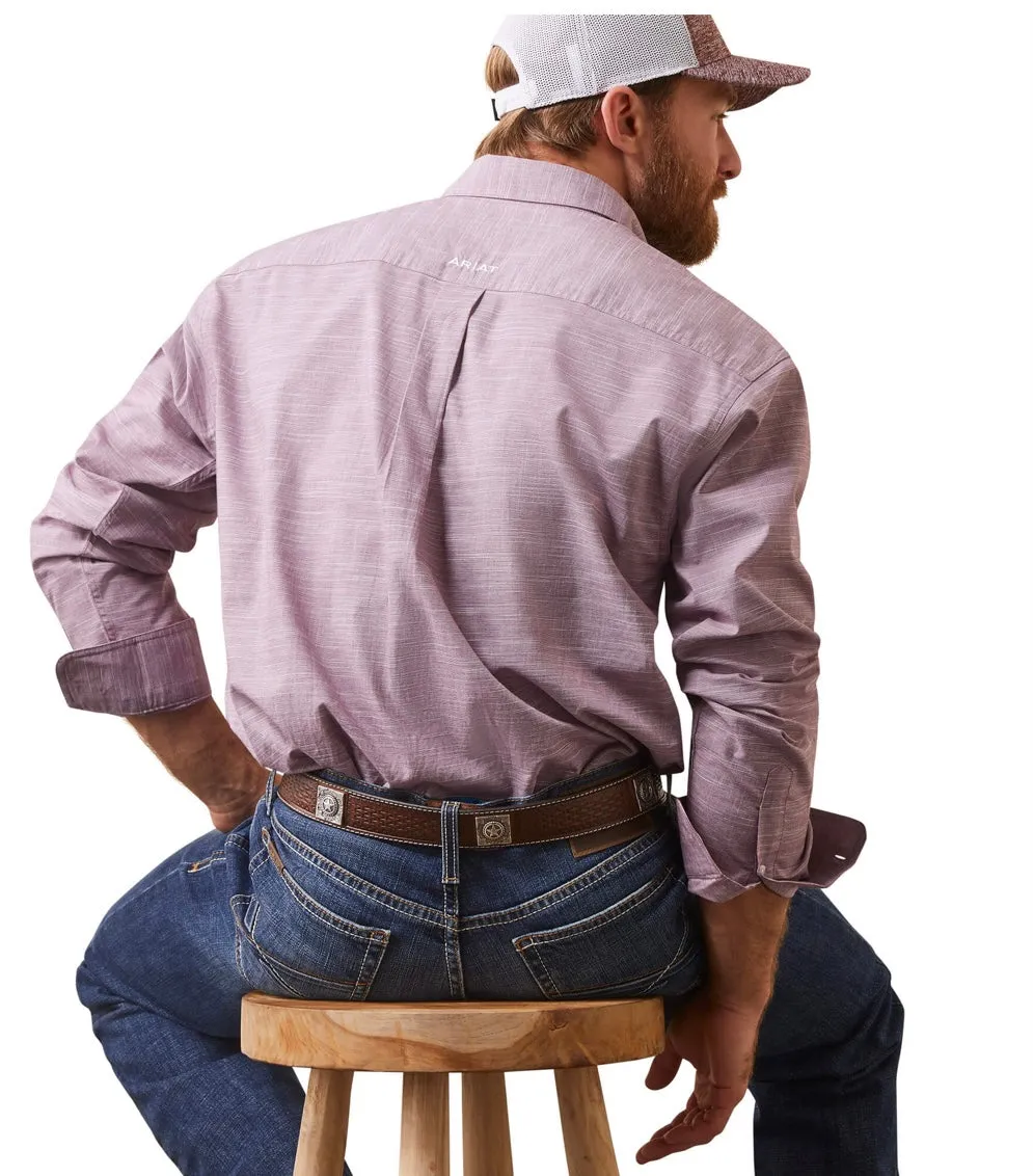 Ariat Solid Slub Classic LS Shirt