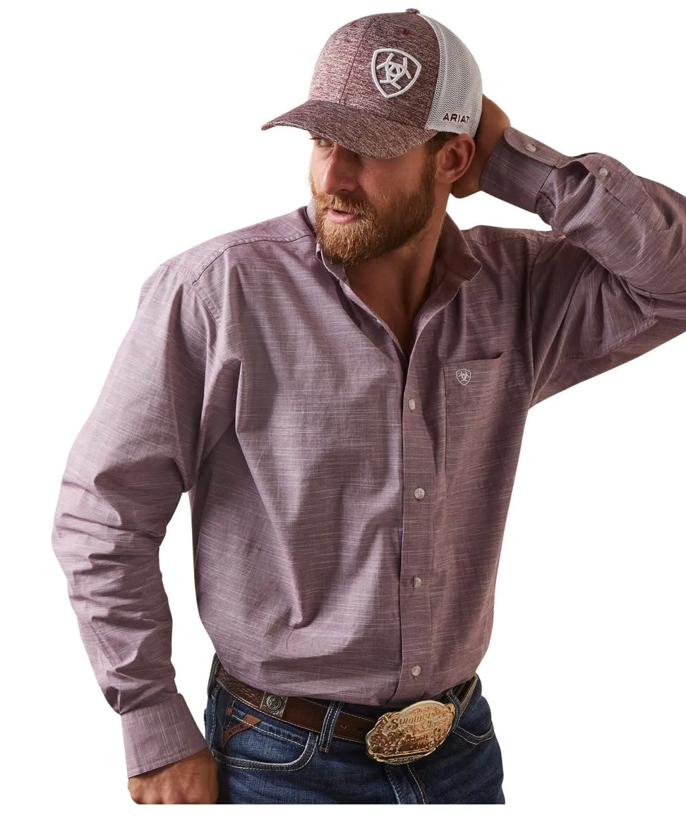Ariat Solid Slub Classic LS Shirt
