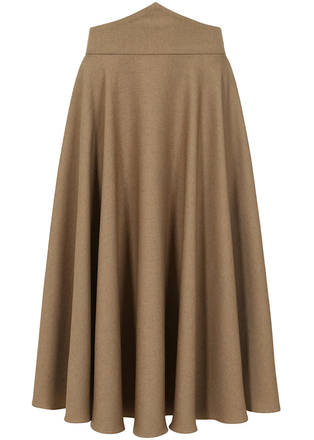 Banned Greta 40's Swing Rok Brown