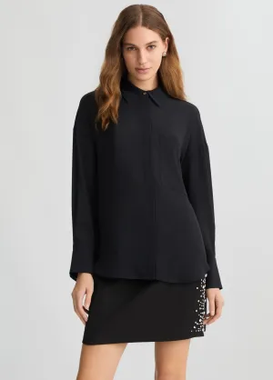 BLOUSE OVERSIZED BLACK
