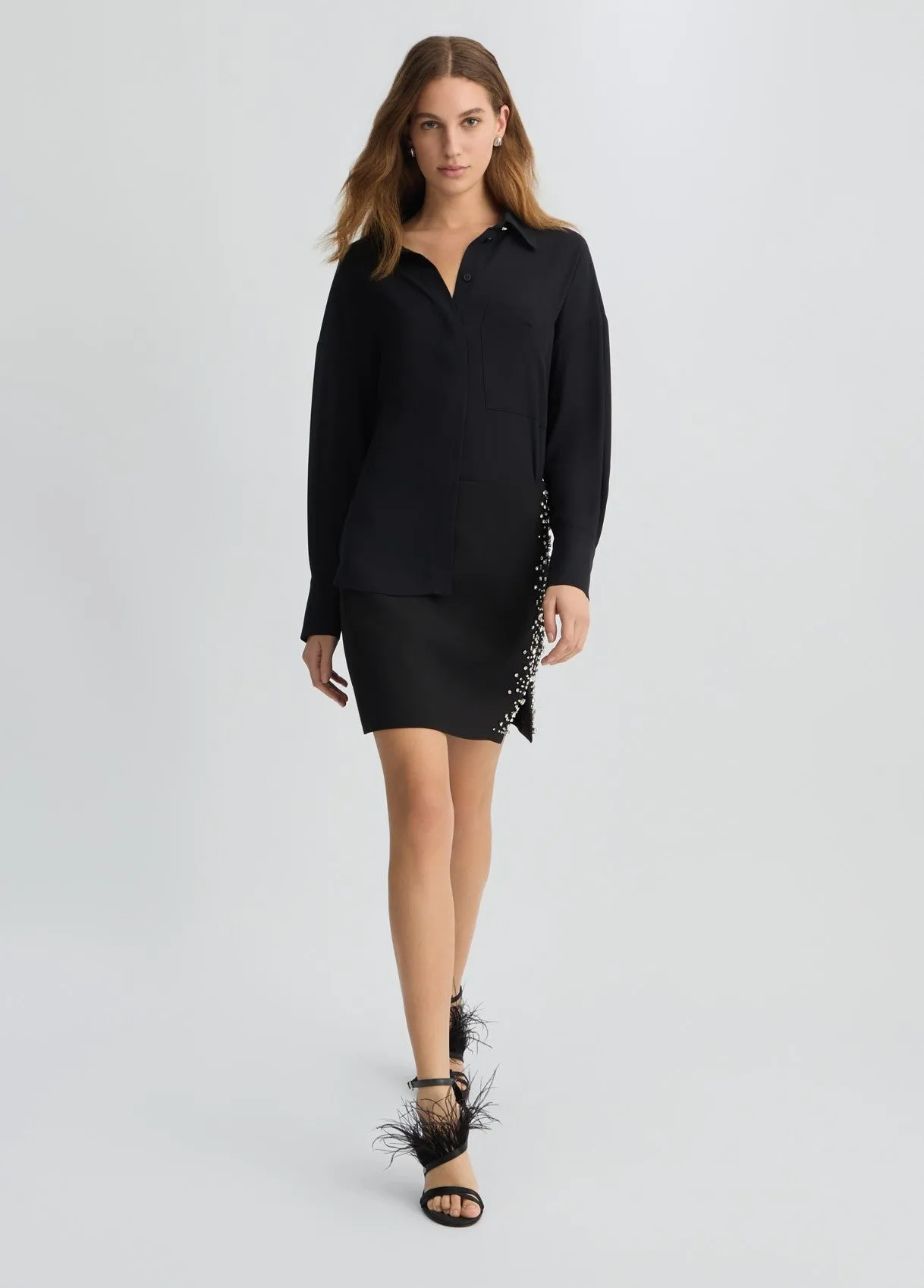 BLOUSE OVERSIZED BLACK