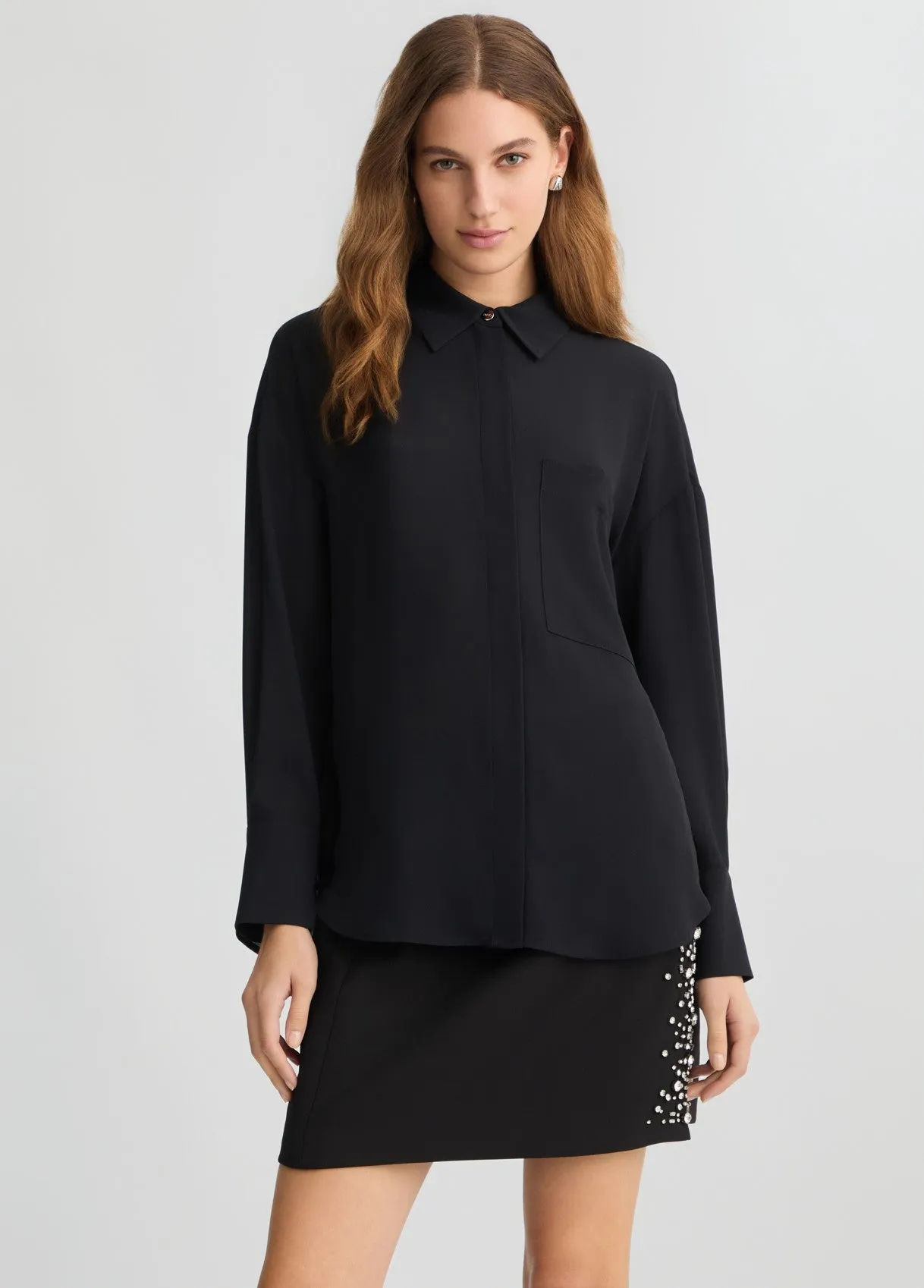 BLOUSE OVERSIZED BLACK
