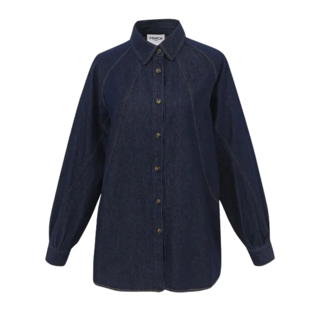 Caleen Shirt (Marine Blue)