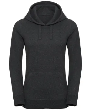 Charcoal Melange - Women's authentic melange hooded sweatshirt