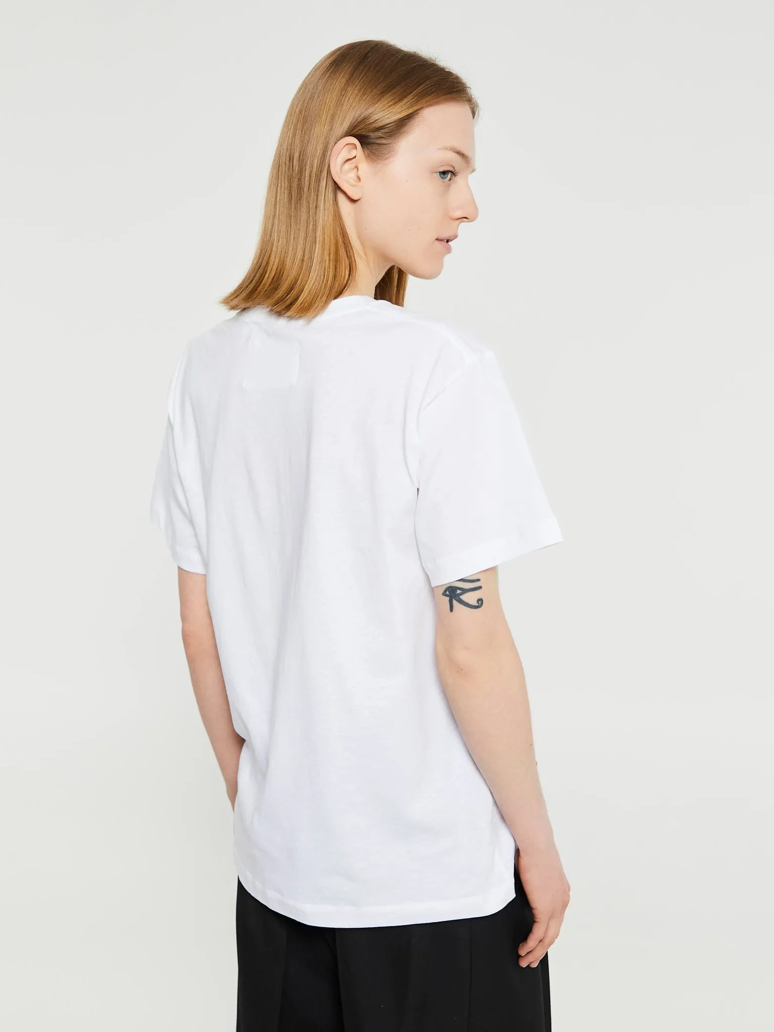 Classic Circular T-Shirt in White