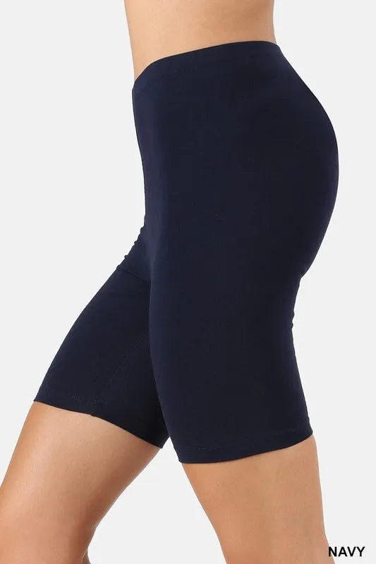 Cotton, Under Dress Biker Shorts, More Colors