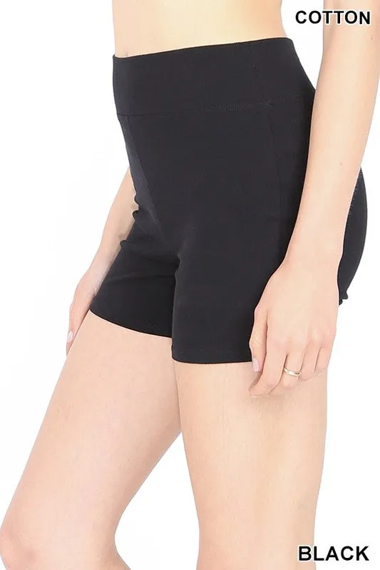 Cotton, Under Dress Biker Shorts, More Colors