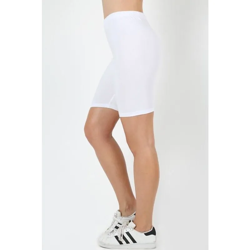 Cotton, Under Dress Biker Shorts, More Colors