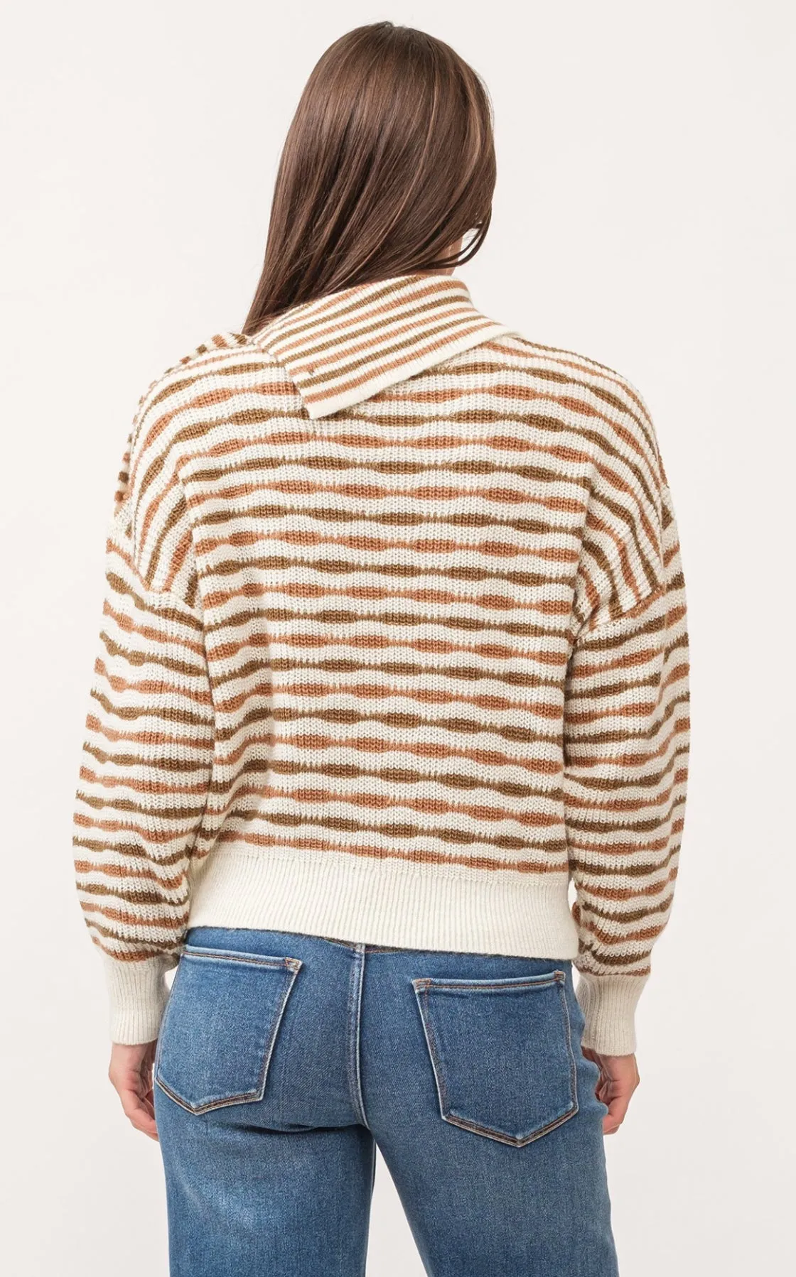Dear John: Ingrid Sweater in Cafe Stripe