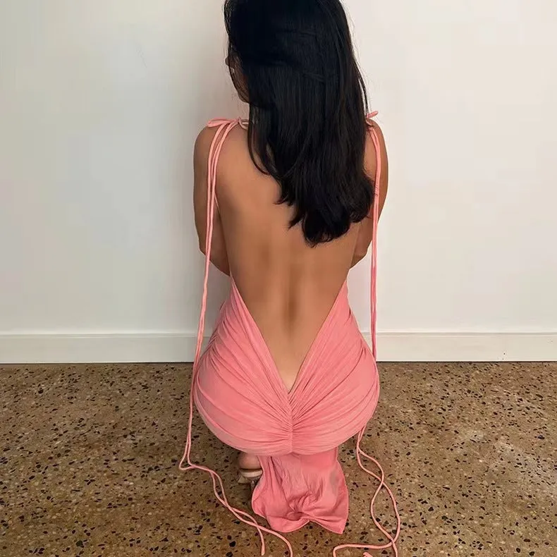 Fashionable Women's Comfortable Suspender Dress