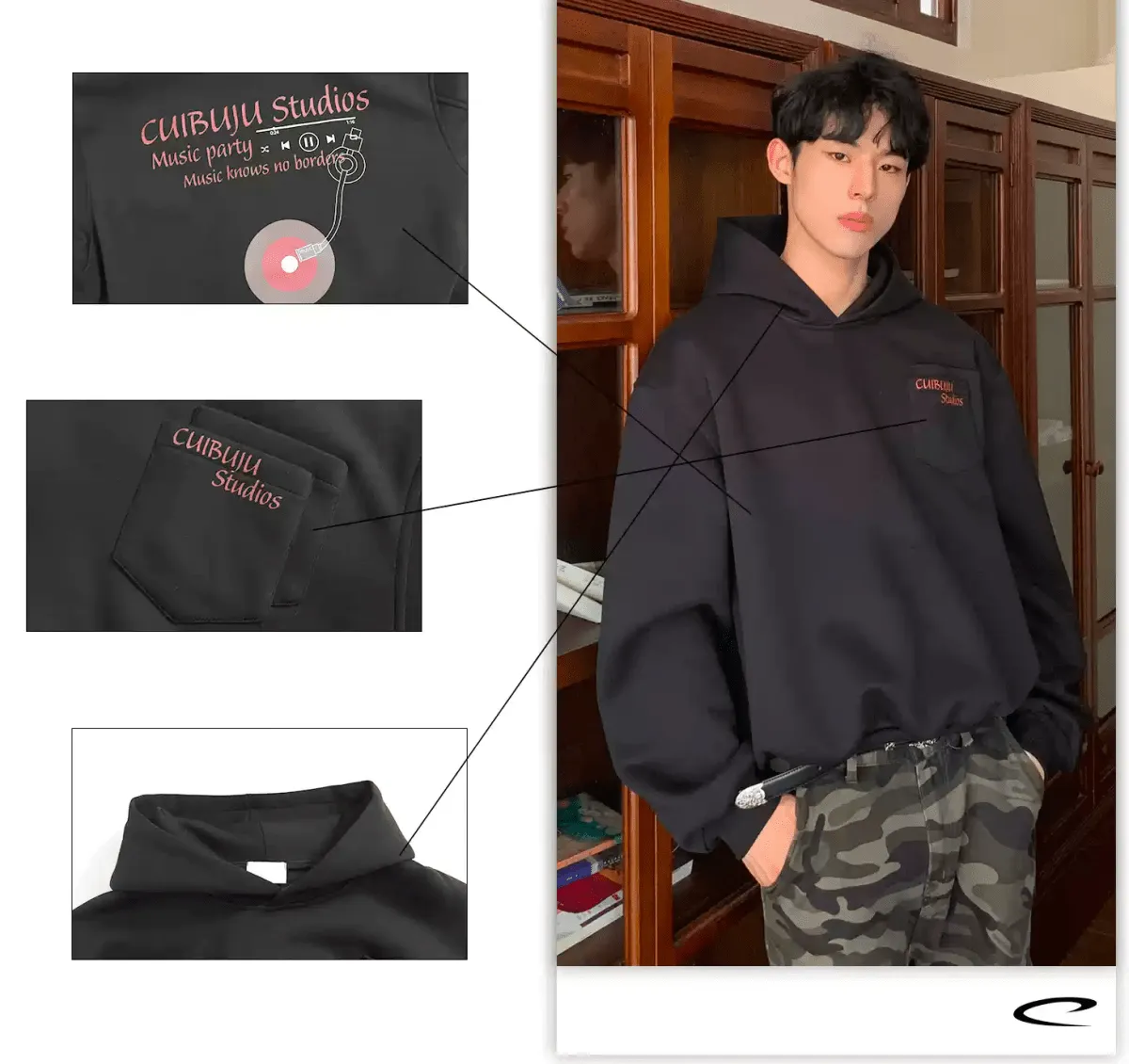 GS No. 324 Korean Hoodie