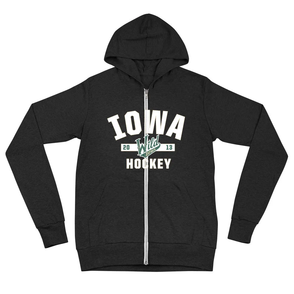 Iowa Wild Adult Established Full Zip Hoodie