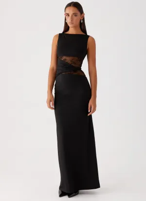 Karma Maxi Dress - Black