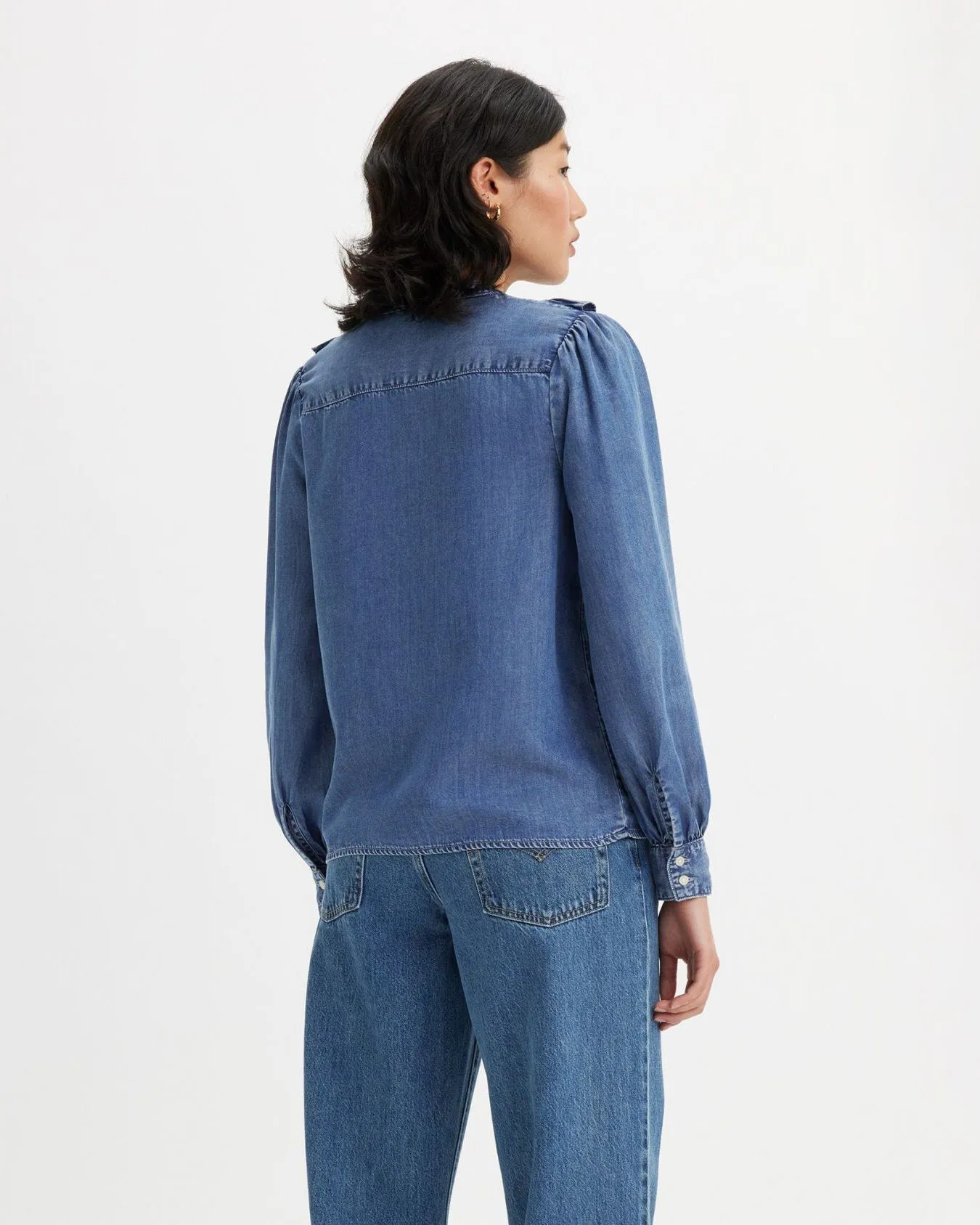 Levi's® Womens Carinna Denim Blouse - In Patches 2