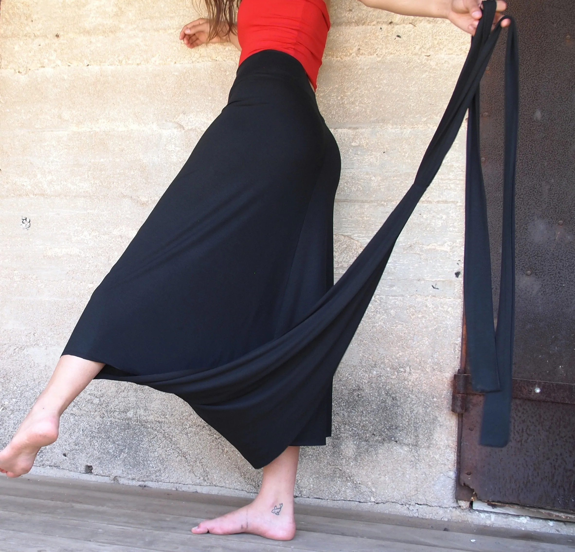 Long Harem Skirt