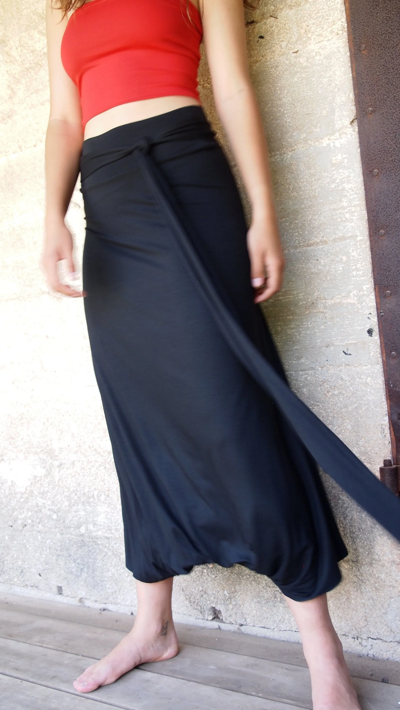 Long Harem Skirt