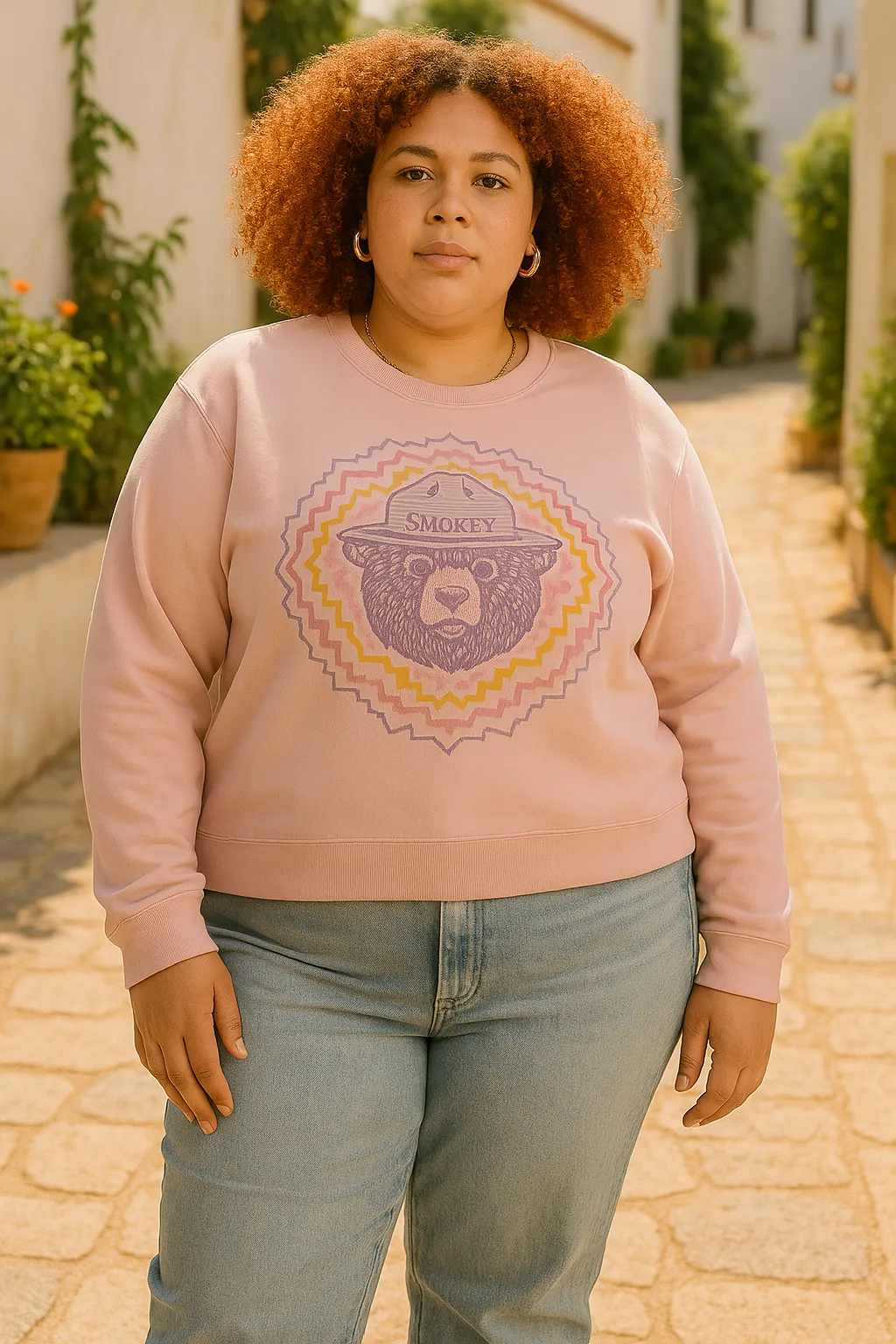Mad Engine Trendy Plus Size Graphic Sweatshirt