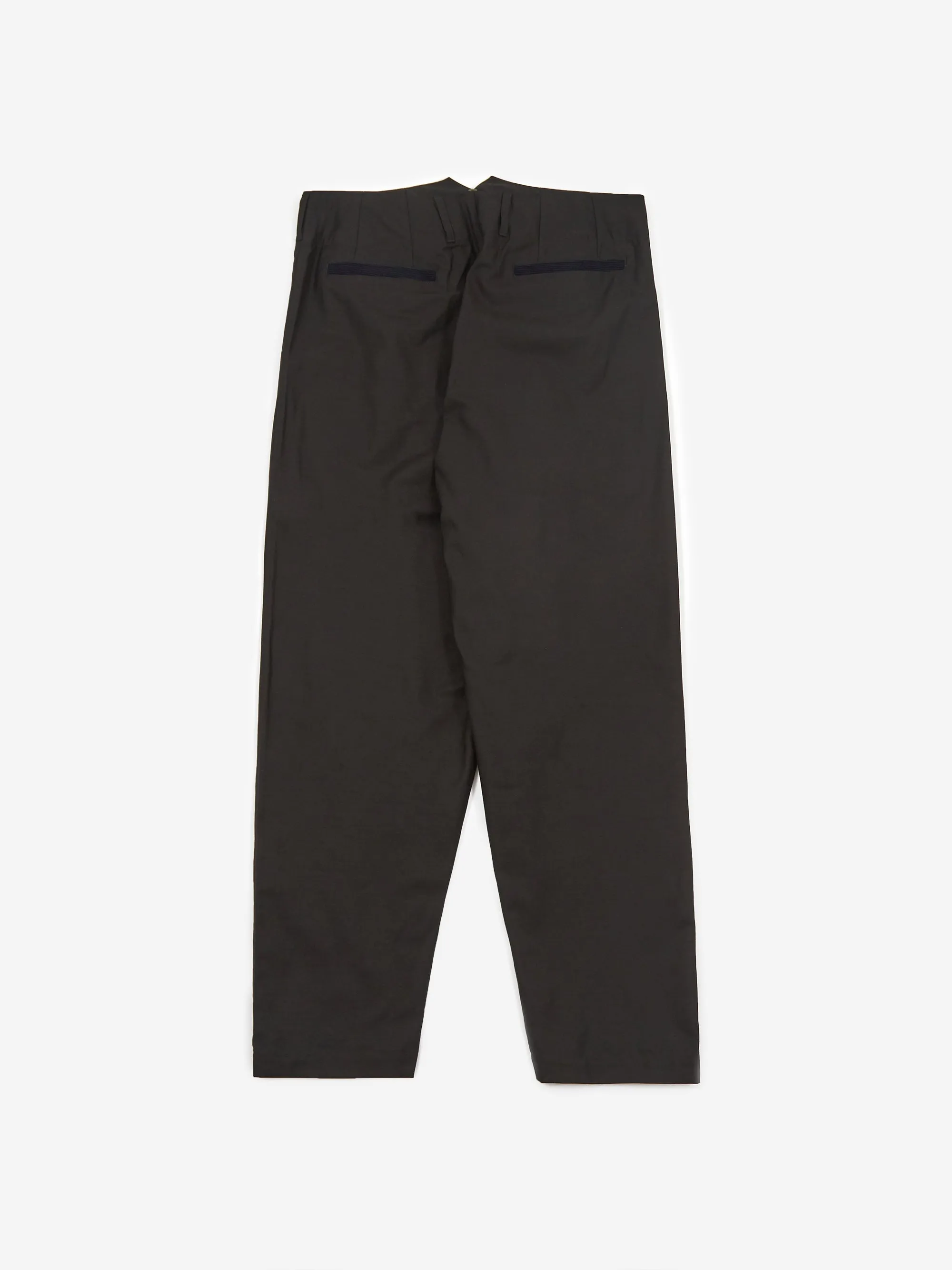 Nicholas Daley Pleated Trouser - Black