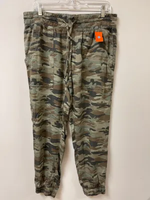 Pants Joggers By Gap In Camouflage Print, Size: 10