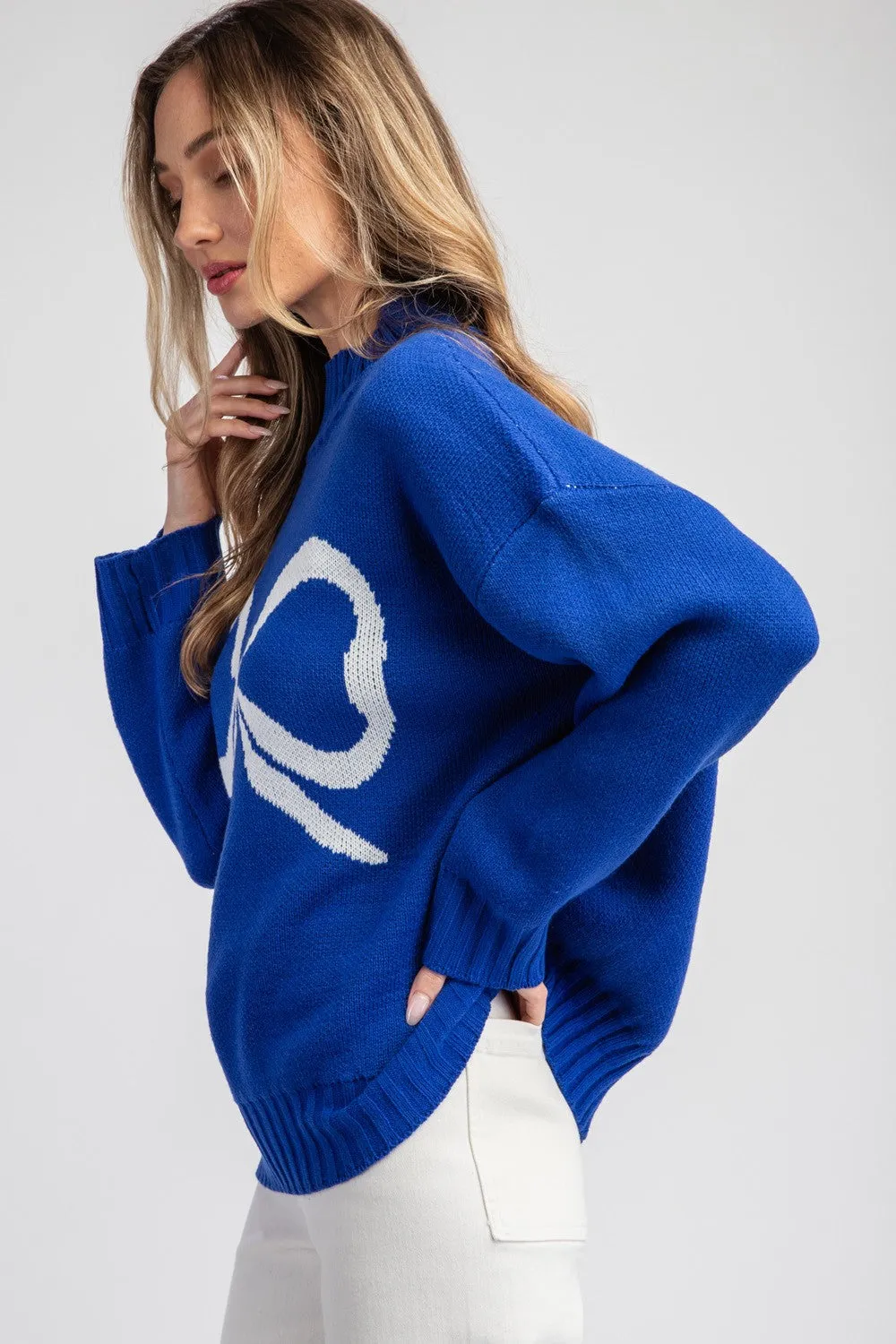 Royal Ribbon Sweater