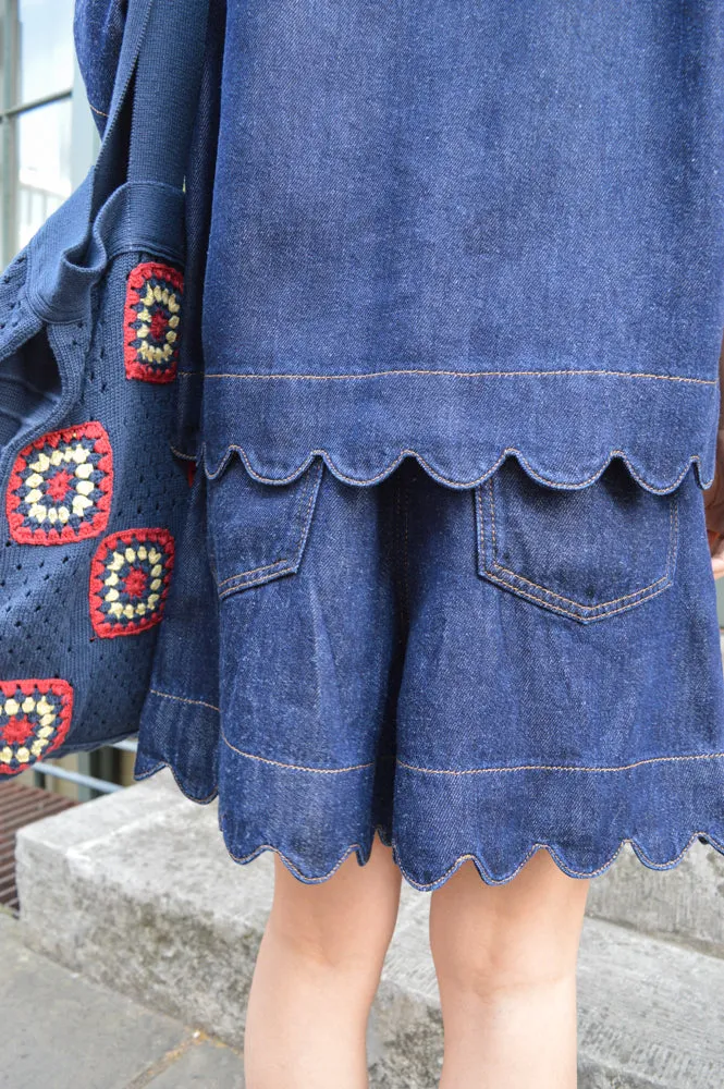 Stella Nova Dark Blue Denim Shirt