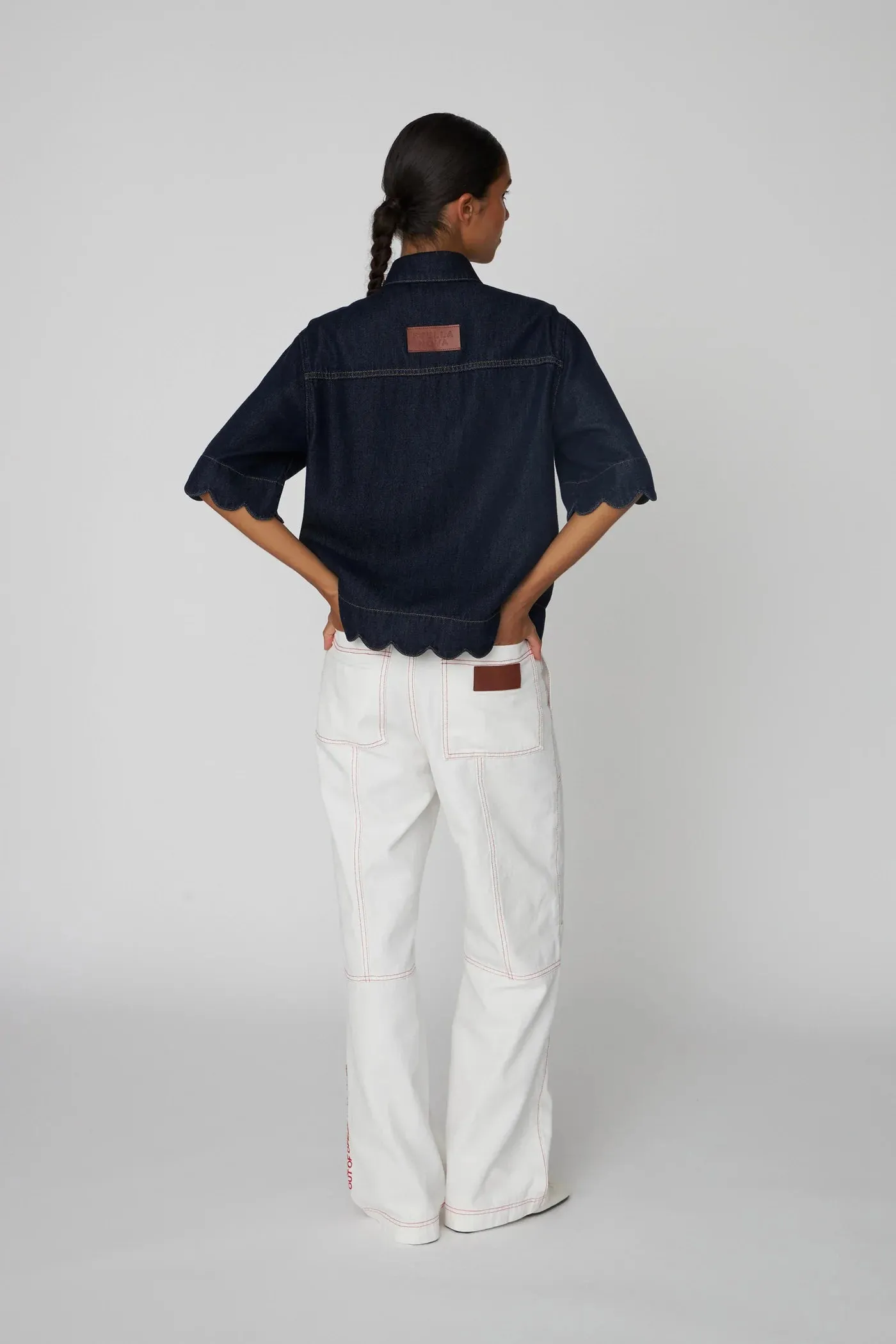 Stella Nova Dark Blue Denim Shirt