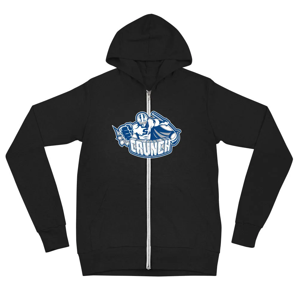 Syracuse Crunch Adult Primary Logo Full Zip Hoodie