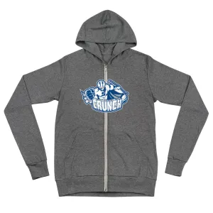 Syracuse Crunch Adult Primary Logo Full Zip Hoodie