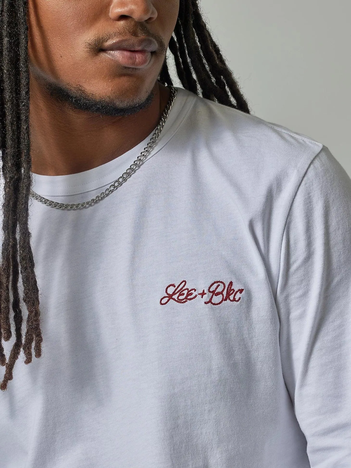 THE LEE® X BROOKLYN CIRCUS® Long Sleeve Tee in White