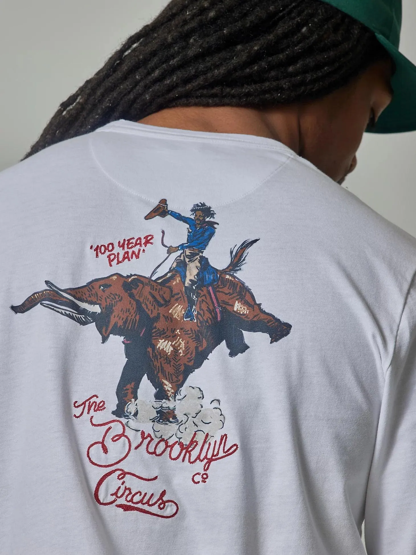 THE LEE® X BROOKLYN CIRCUS® Long Sleeve Tee in White