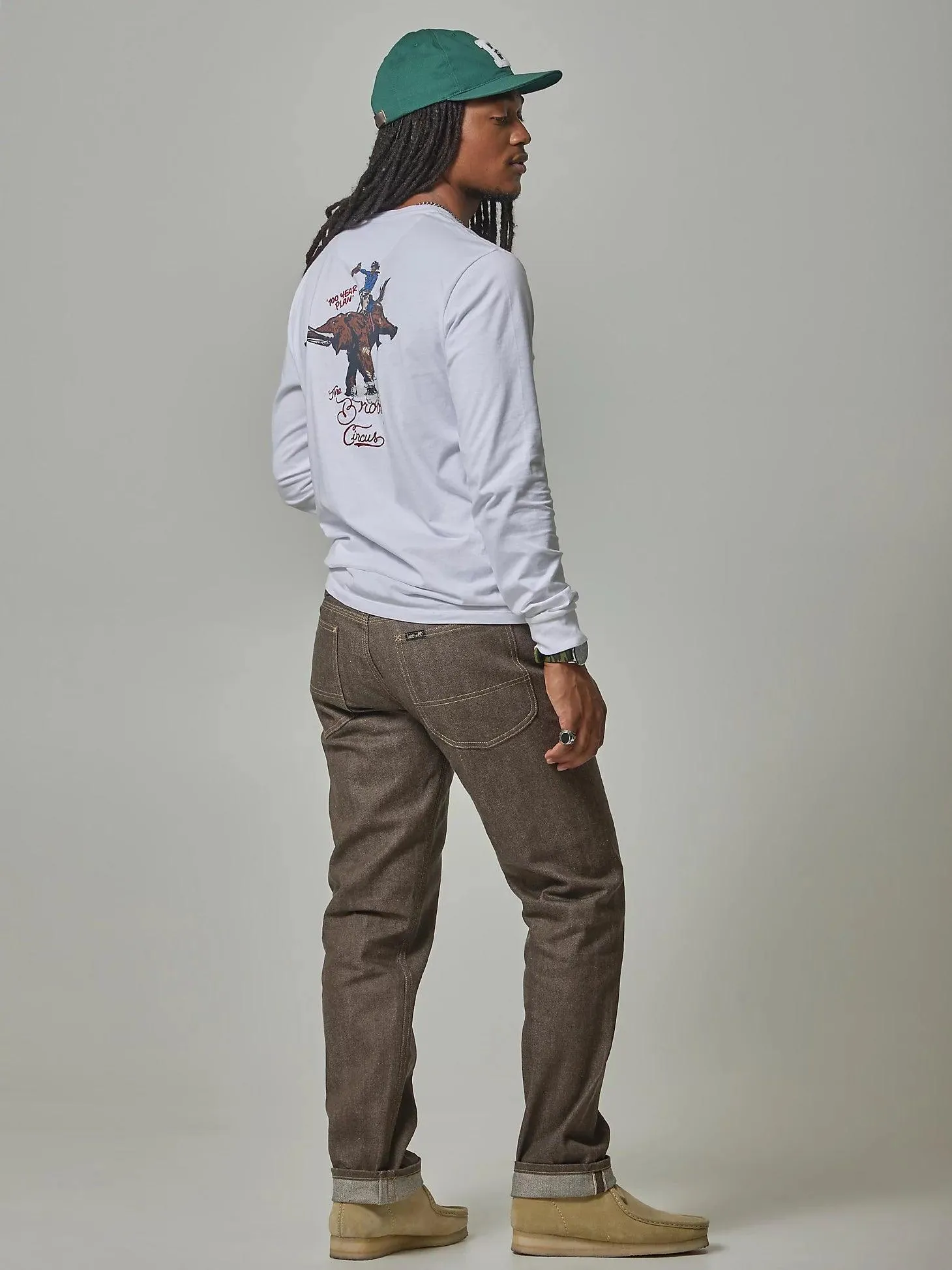 THE LEE® X BROOKLYN CIRCUS® Long Sleeve Tee in White