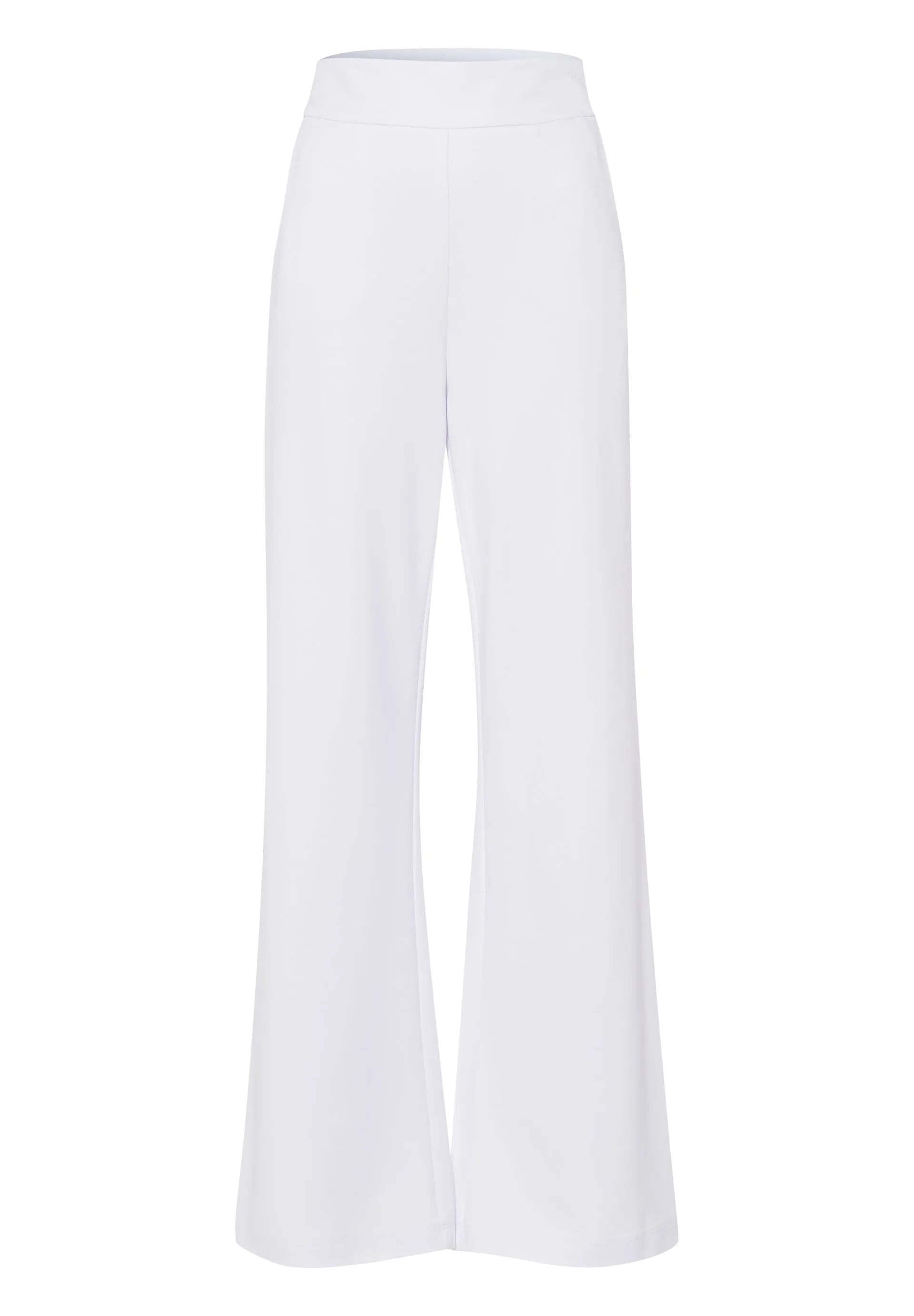 Tuzzi White Elasticated Flared Trouser