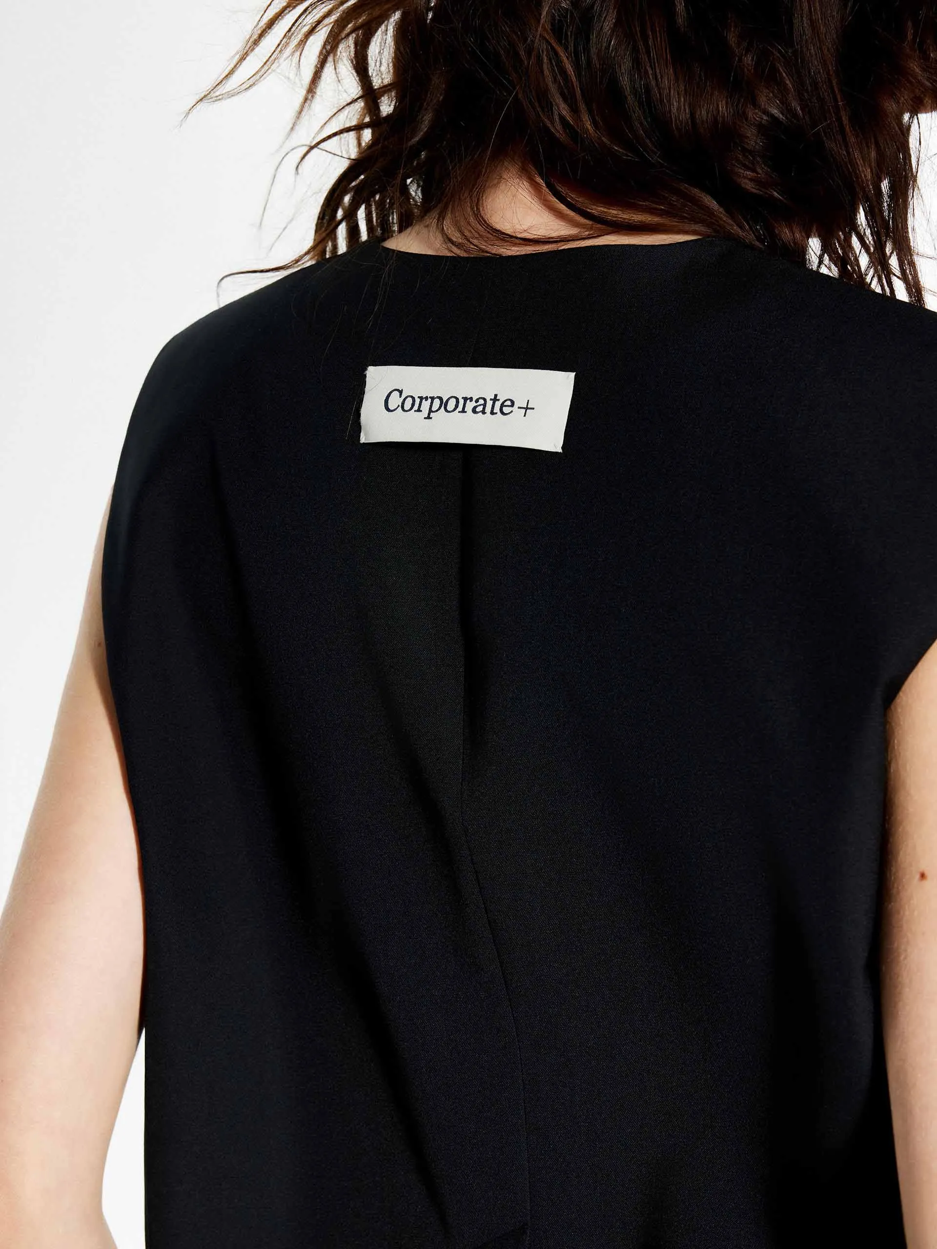 V-neck Sleeveless Waistcoat
