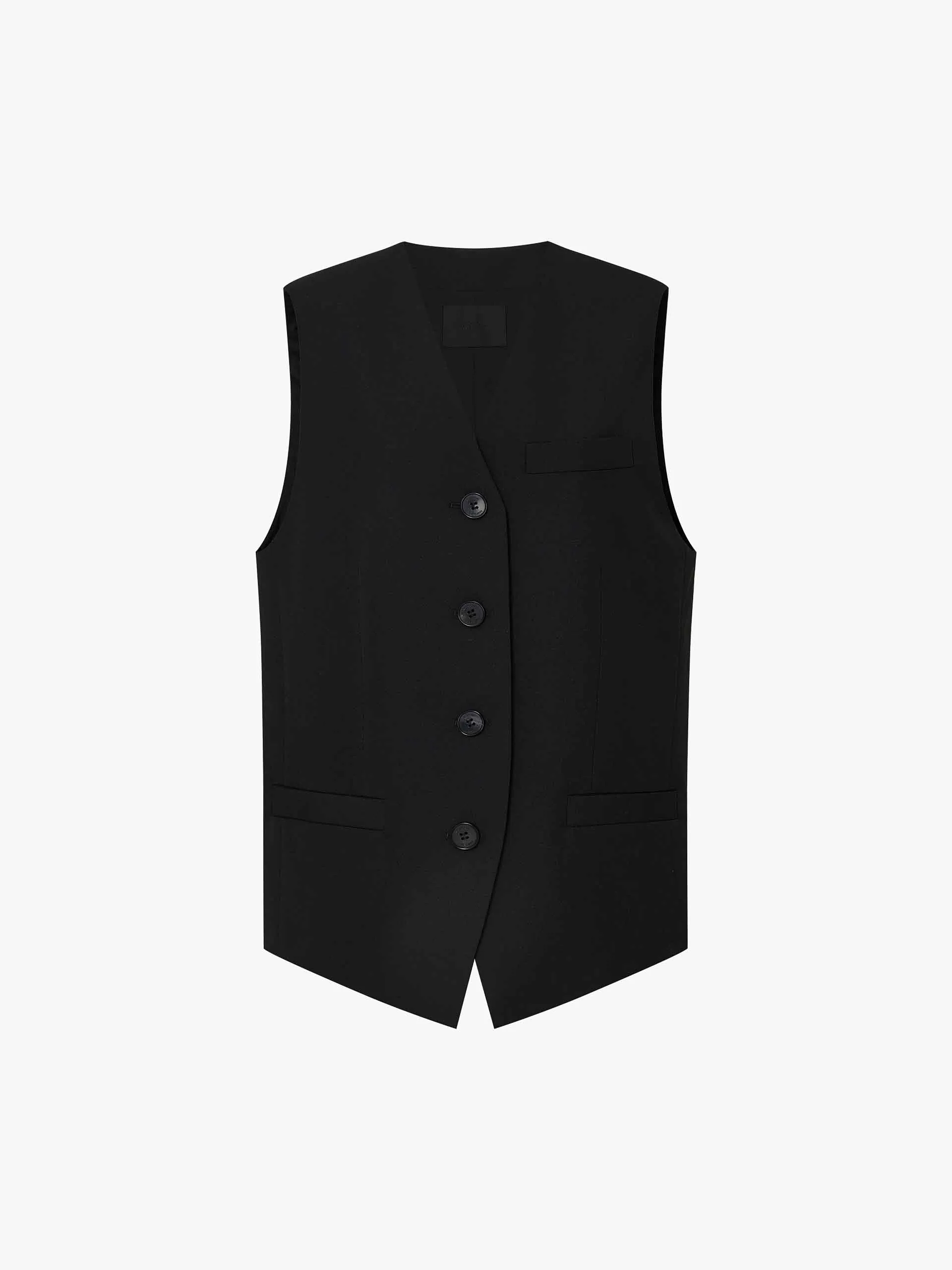 V-neck Sleeveless Waistcoat