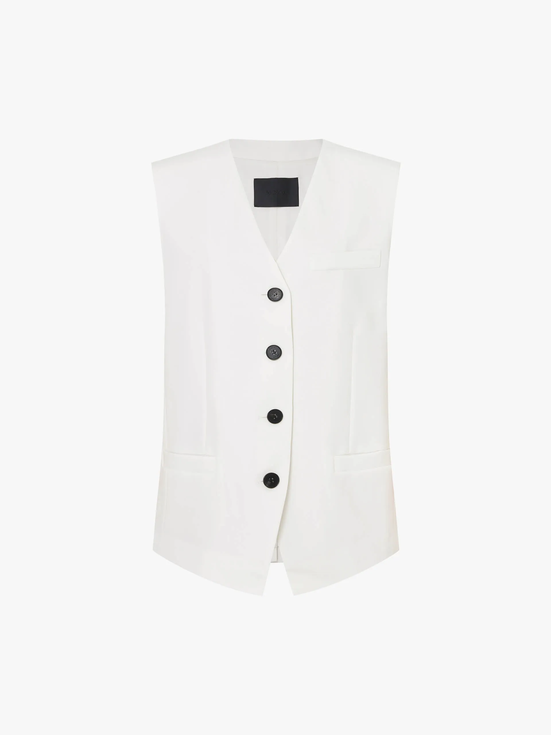 V-neck Sleeveless Waistcoat