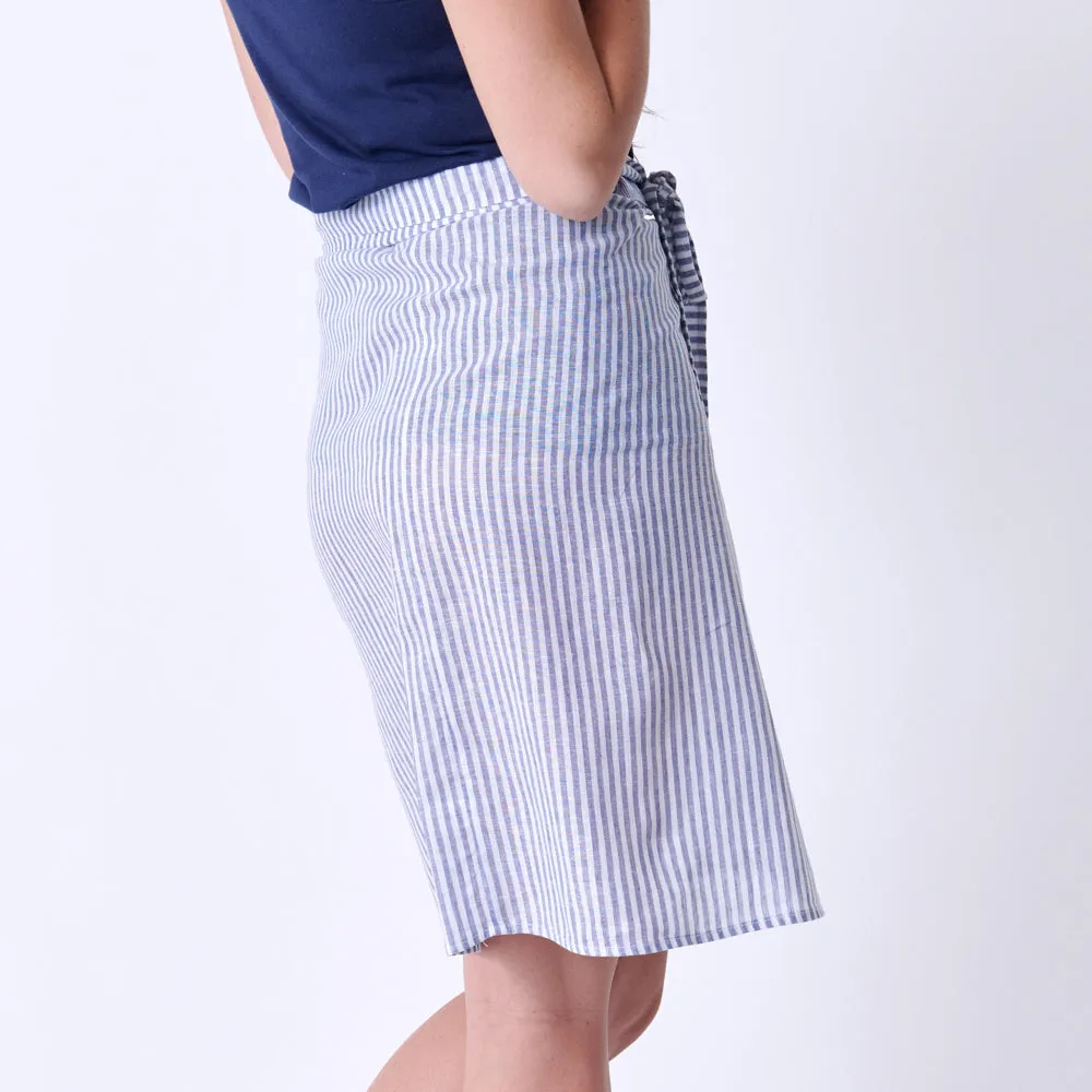 Whats News Wrap Skirt