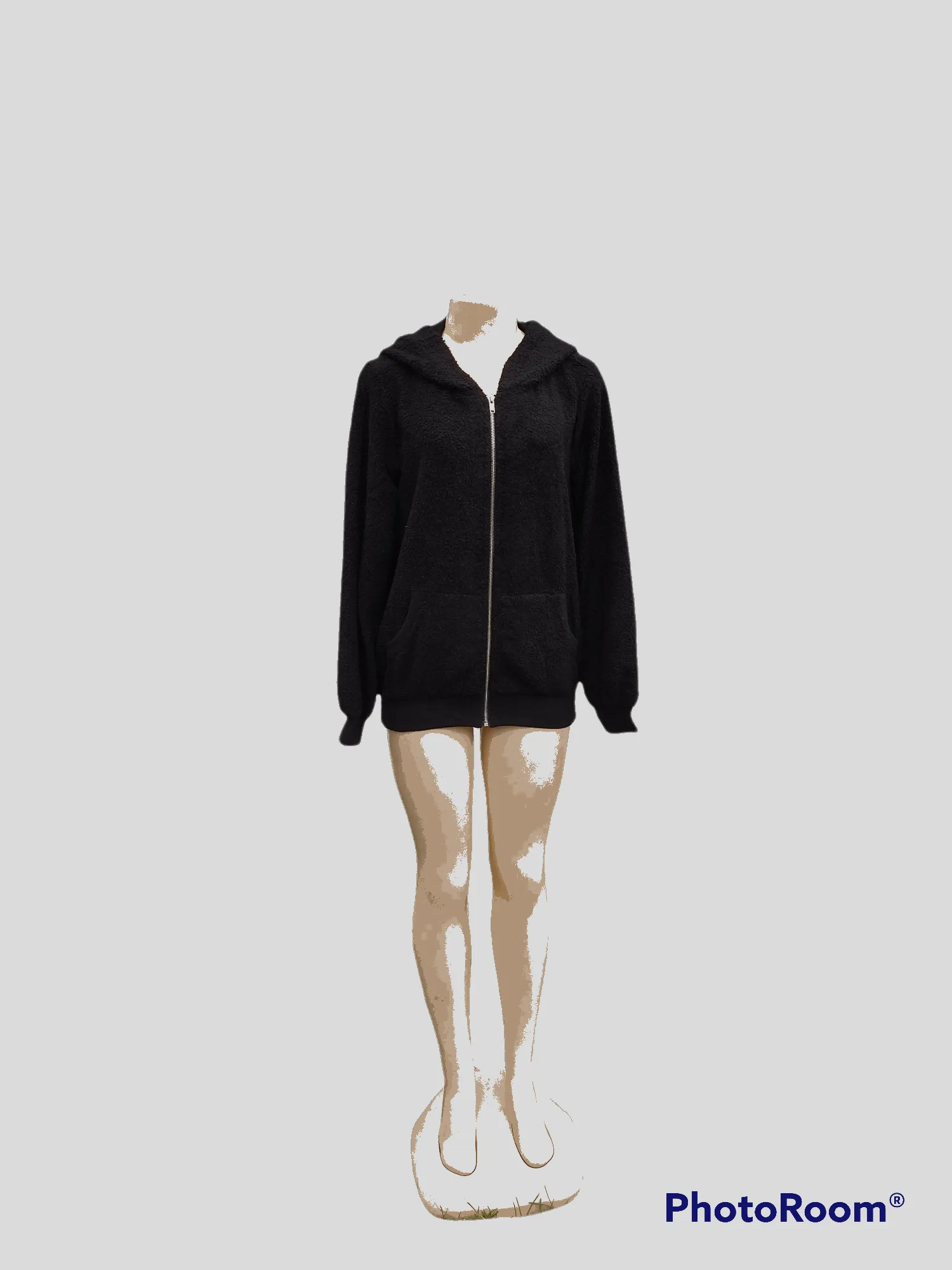 Women's Black Teddy Jacket