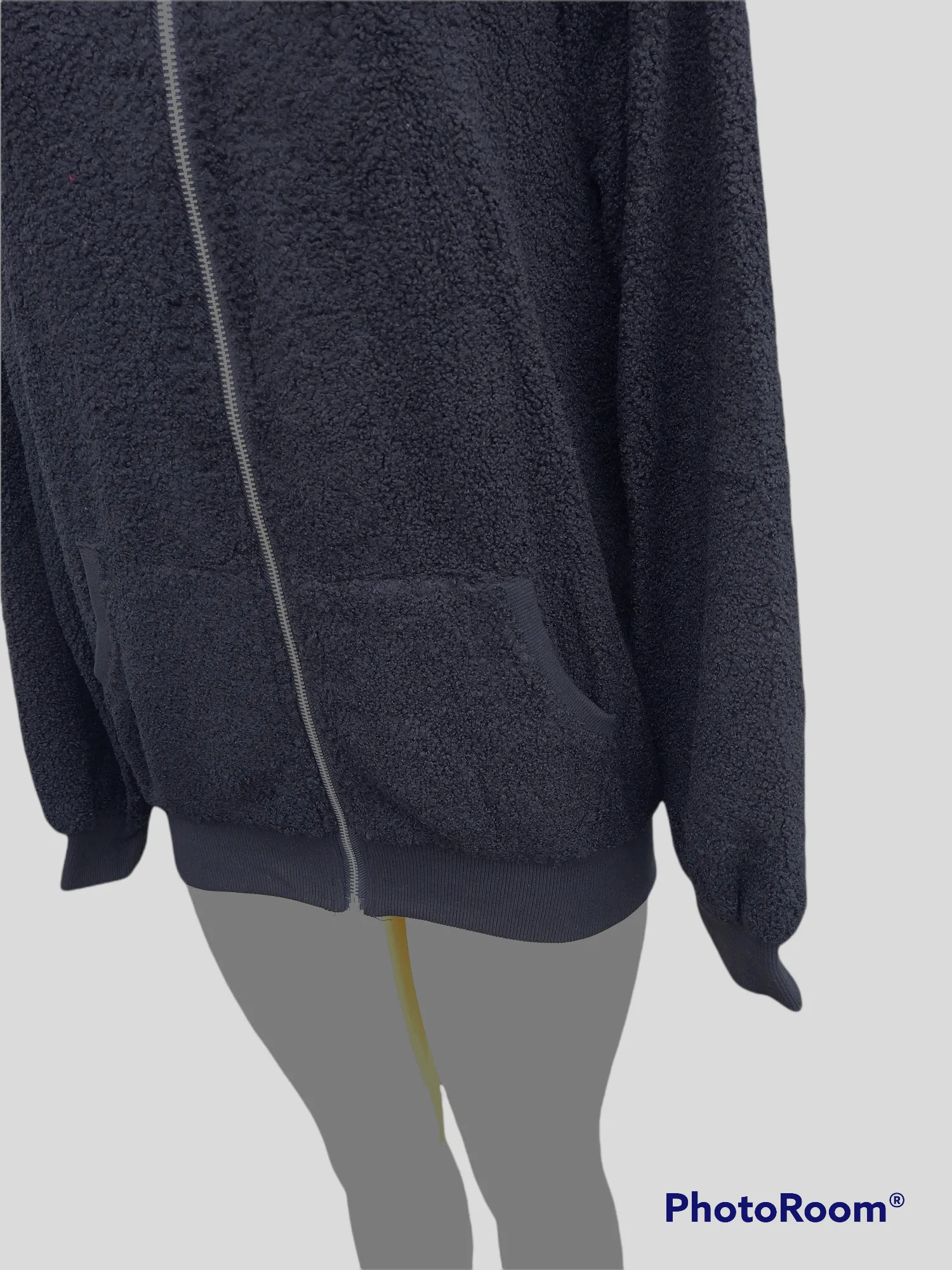 Women's Black Teddy Jacket