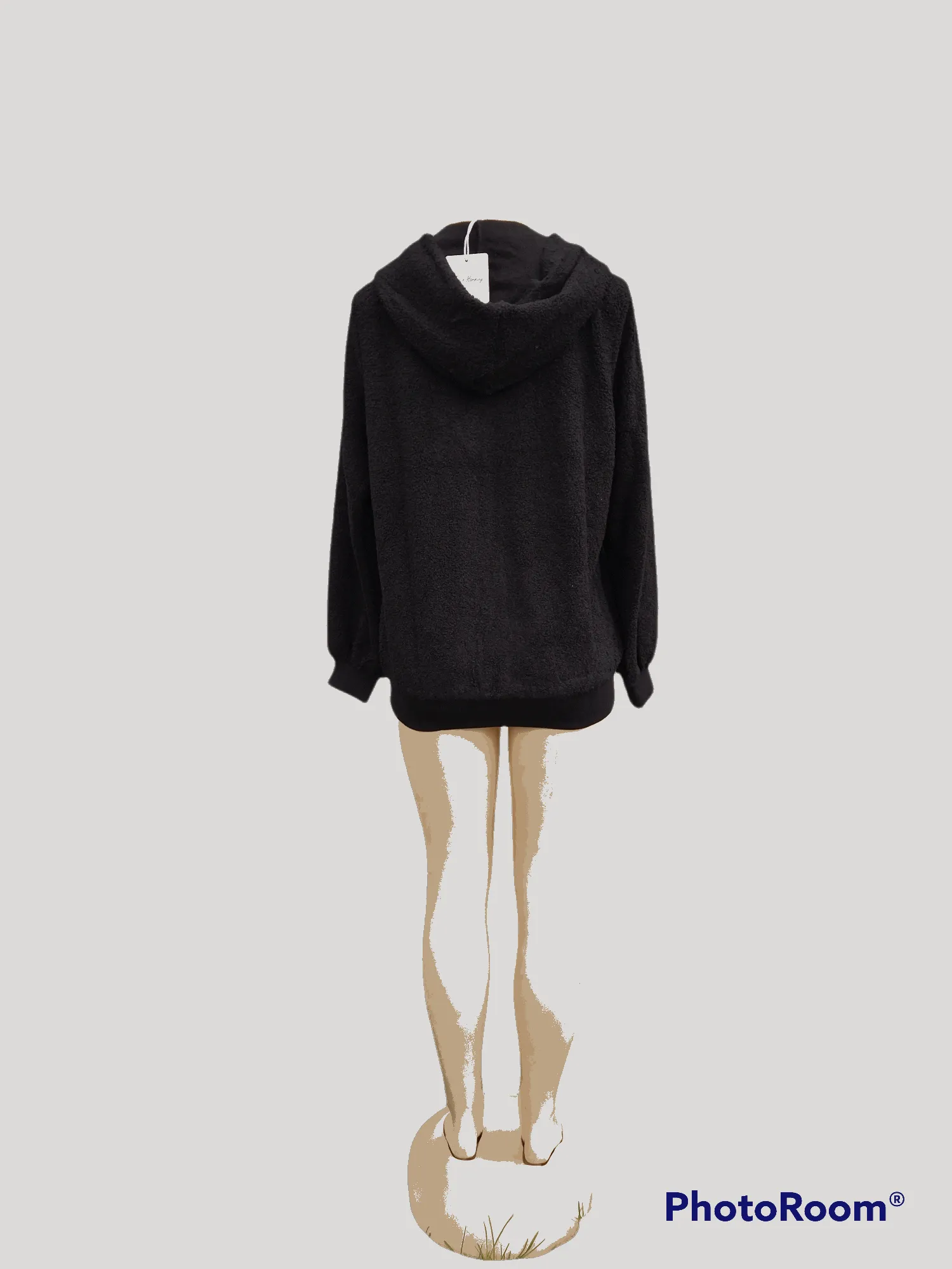 Women's Black Teddy Jacket